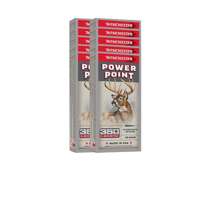 Power-Point 350 Legend 180gr Straight-Walled 200/Case