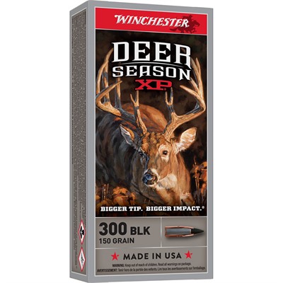 Deer Season Xp 300 BLK 150gr Extreme Point Polymr Tip 20/Box