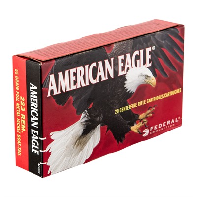 223 Remington 55gr Full Metal Jacket Bt 20/Box