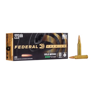 223 Remington 69gr Matchking Hpbt 20/Box