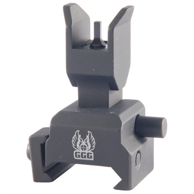 AR-15 Flip-Up Backup Forearm Front Sight - 1.8" Flip-Up Backup Forearm Front Sight Aluminum Black