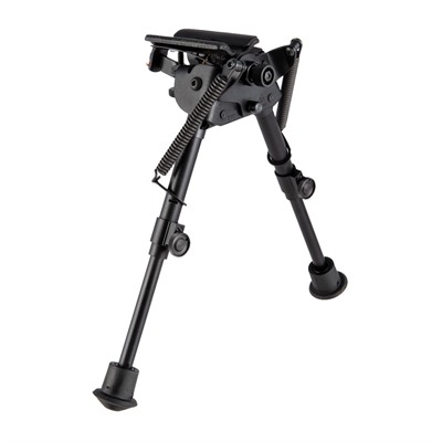 Rotating Self Leveling Bipod 6-9" Black