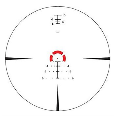 Strike Eagle 1-8x24mm FFP Illum. Ebr-8 MOA Black W/Mount