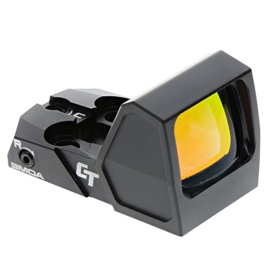 Rapid Aiming Dot Reflex Sight - Ct Rad Micro Rapid Aiming Dot 3 MOA Red Dot Reticle Black