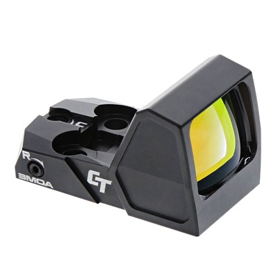 Rapid Aiming Dot Reflex Sight - Ct Rad Micro Pro Rapid Aiming Dot 3 MOA Red Dot Reticle BLK