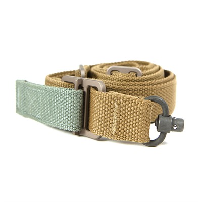 Vickers Push Button Sling W/Swivels Coyote