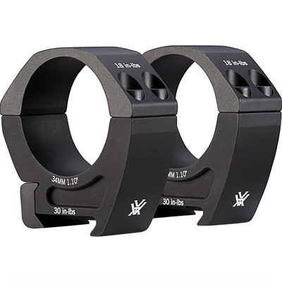 Pro Riflescope 34mm Medium (1.10") Rings