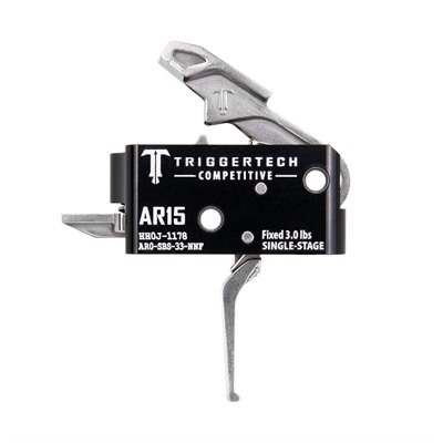 AR15 Single-Stage Competitive Flat Trigger Stainless