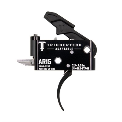 AR15 Single-Stage Adaptable Pro Curved Trigger PVD Black