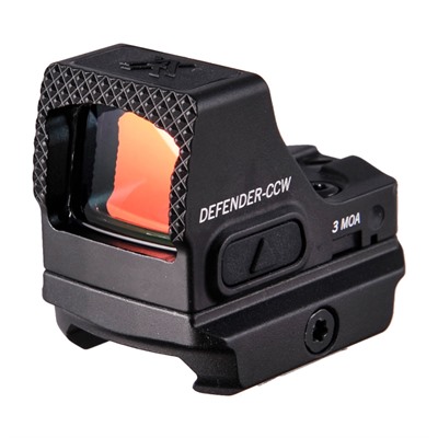 Defender-Ccw 3 MOA Mrds Micro Red Dot Sight Black