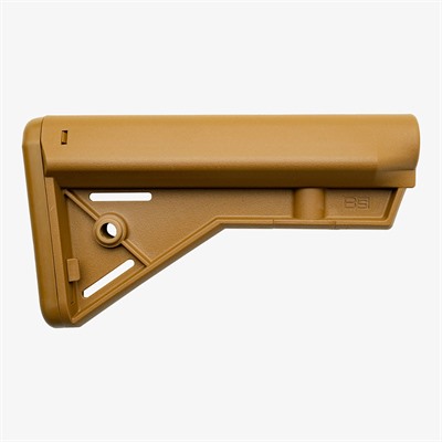 AR-15 Bravo Stock Mil-Spec Fixed Coyote Brown