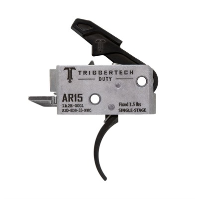 AR-15 Duty Single-Stage 3.5lbs Curved Trigger