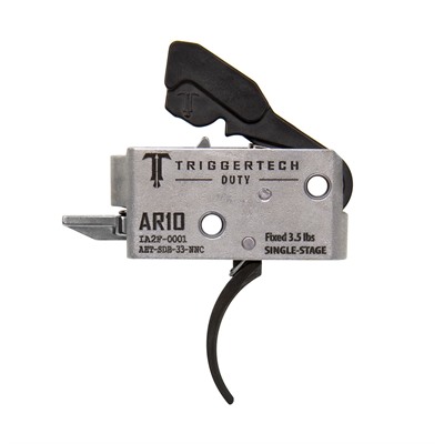 AR-10 Duty Single-Stage 3.5lbs Curved Trigger