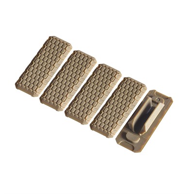5pcs Mlok-Cover-V2 In FDE