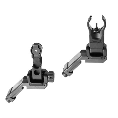 Backup Offset Front/ Rear Sight For Hk Type Rifles Picatinny