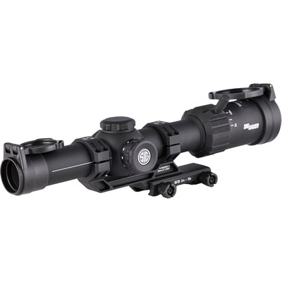 Tango Msr 1-6x24mm FFP Ill Bdc 6 Reticle W/Mount Black