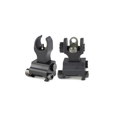 Manual Front (Hk) & Rear (A2) Sight Combo Picatinny Black