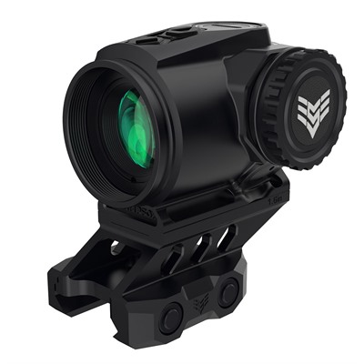 Raider 1x Red 6 MOA Reticle Micro Prism Sight Black