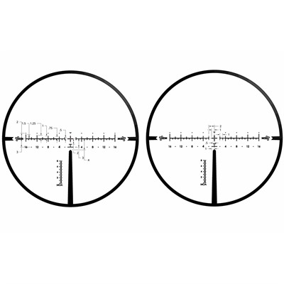 Acura Rs25i 5-25x50 Riflescope Illuminated MOA Black