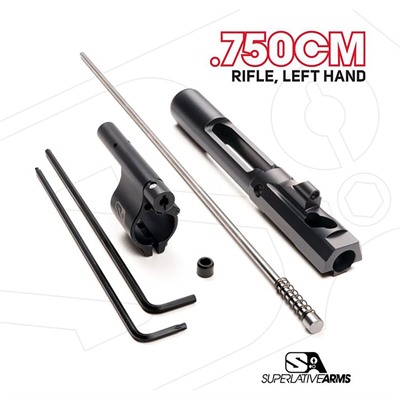 AR-15 Adj Piston System W/Clampon .750" Gas Block Rifle Lh
