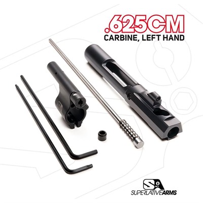 AR-15 Adj Piston System W/Clampon .625" Gas Block Carbine Lh