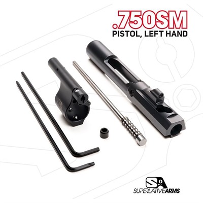 AR-15 Adj Piston System W/Solid .750" Gas Block Pistol Lh