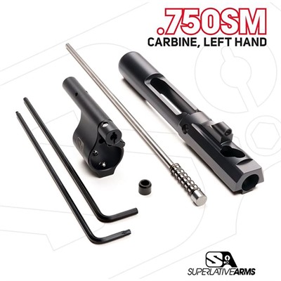 AR-15 Adj Piston System W/Solid .750" Gas Block Carbine Lh