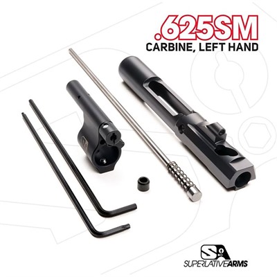 AR-15 Adj Piston System W/Solid .625" Gas Block Carbine Lh
