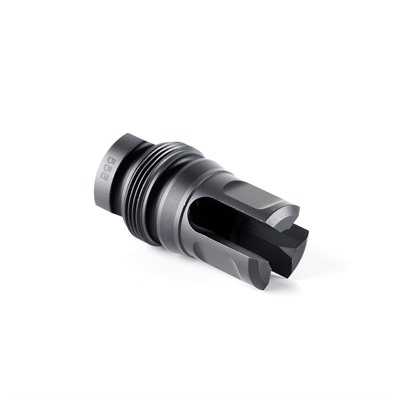 Xeno 3-Prong Flash Hider 22 Caliber 1/2"x28 Threads Black