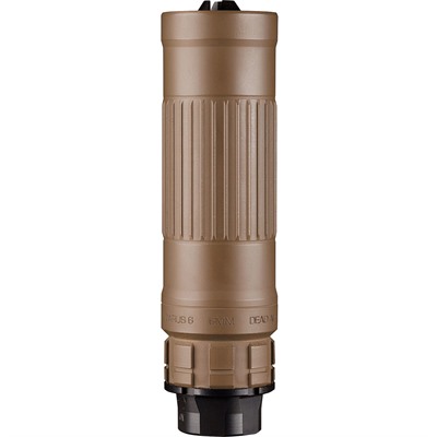 Lazarus 6 Xeno 6mm/5.56 QD Rifle Suppressor FDE