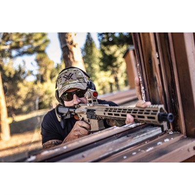 Crossfire 2 MOA Red Dot W/Lower 1/3 Co-Witness Mount Tan