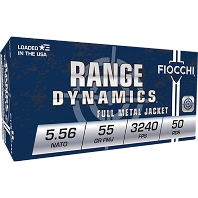 Range Dynamics 5.56x45 NATO M193 55gr Fmjbt 1000/Cs