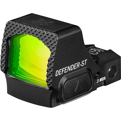 Defender-St 3 MOA Mrds Micro Green Dot Black