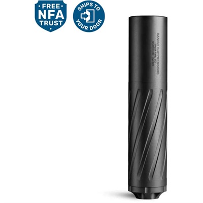 Banish 223 5.56mm/223 Caliber Rifle Suppressor Black