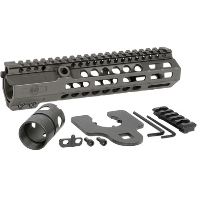 Combat Rail Hd 9" M-LOK Handguard For AR-15 Black