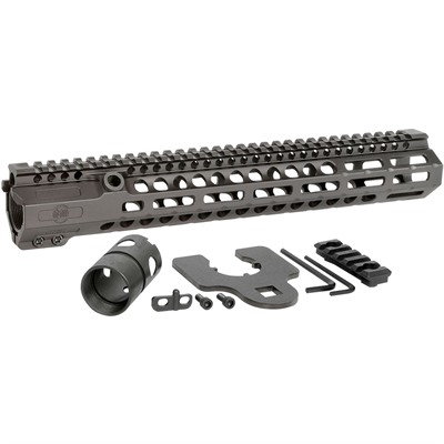 Combat Rail Hd 13.5" M-LOK Handguard For AR-15 Black