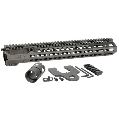 High Combat Rail Hd 13.5" M-LOK Handguard For AR-15 Black