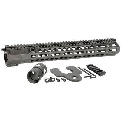 Low Combat Rail Hd 13.5" M-LOK Handguard For AR-15 Black