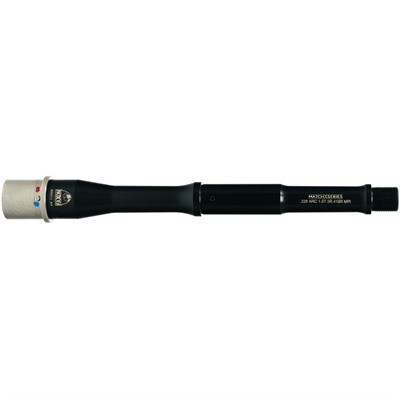 338 ARC 9" 1-5 Twist 5/8"x24 Thrd Gunner Ss Bbl Black Nitrd