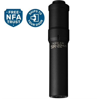 Sr-22ti 22 Caliber Direct Thread Suppressor Black