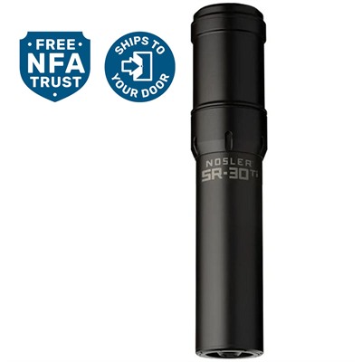 Sr-30ti 30 Caliber Direct Thread Suppressor Black