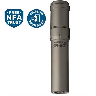 Sr-30ti 30 Caliber Direct Thread Suppressor Gray