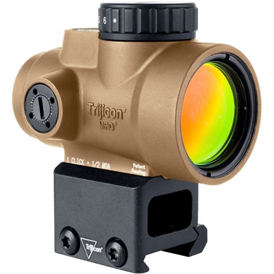 Mro Sd 1x25 2moa Adj LED Red Dot W/1/3 Co-Witness Mnt Coy Br