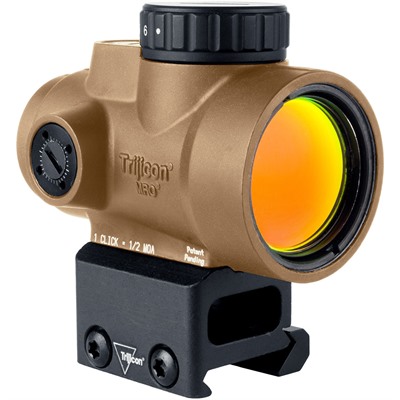 Mro Sd 1x25 2 MOA Adj LED Green Dot W/Full Co-Witness Mount