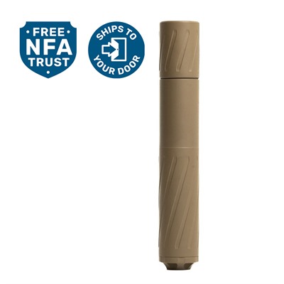 Banish 30 Dt 30 Caliber Direct Thread Suppressor Coyote Tan