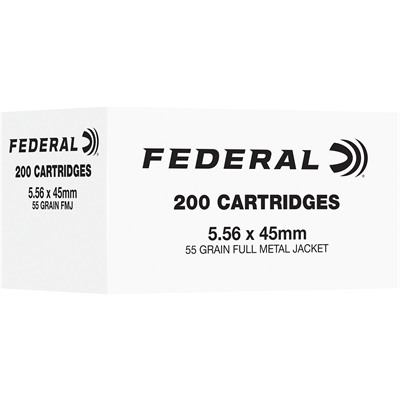 American Eagle 5.56x45mm NATO 55gr Fmj 3165 Fps 200/Box