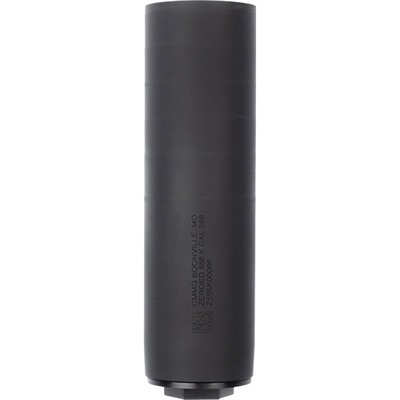 Zeroed 556k .22 Caliber Direct Thread Suppressor Black