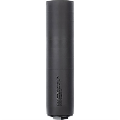 Zeroed 36 9mm/36 Caliber Direct Thread Suppressor Black