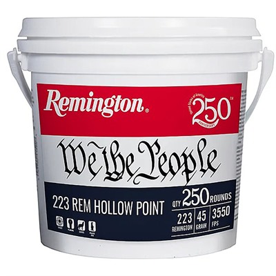 223 Remington 55gr Full Metal Jacket 250/Bucket