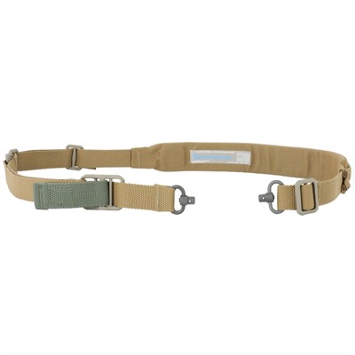 Vickers Padded Push Button Sling Coyote Brown
